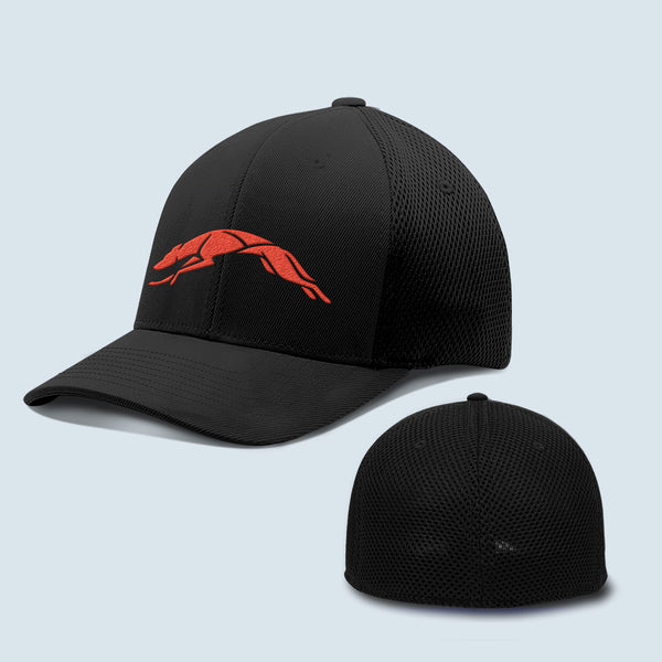 Speedster FlexFit Hat - Black/Orange