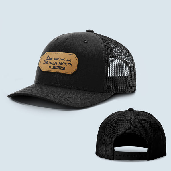 Driven North Leather Patch Hat