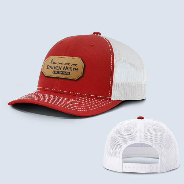 Driven North Leather Patch Hat